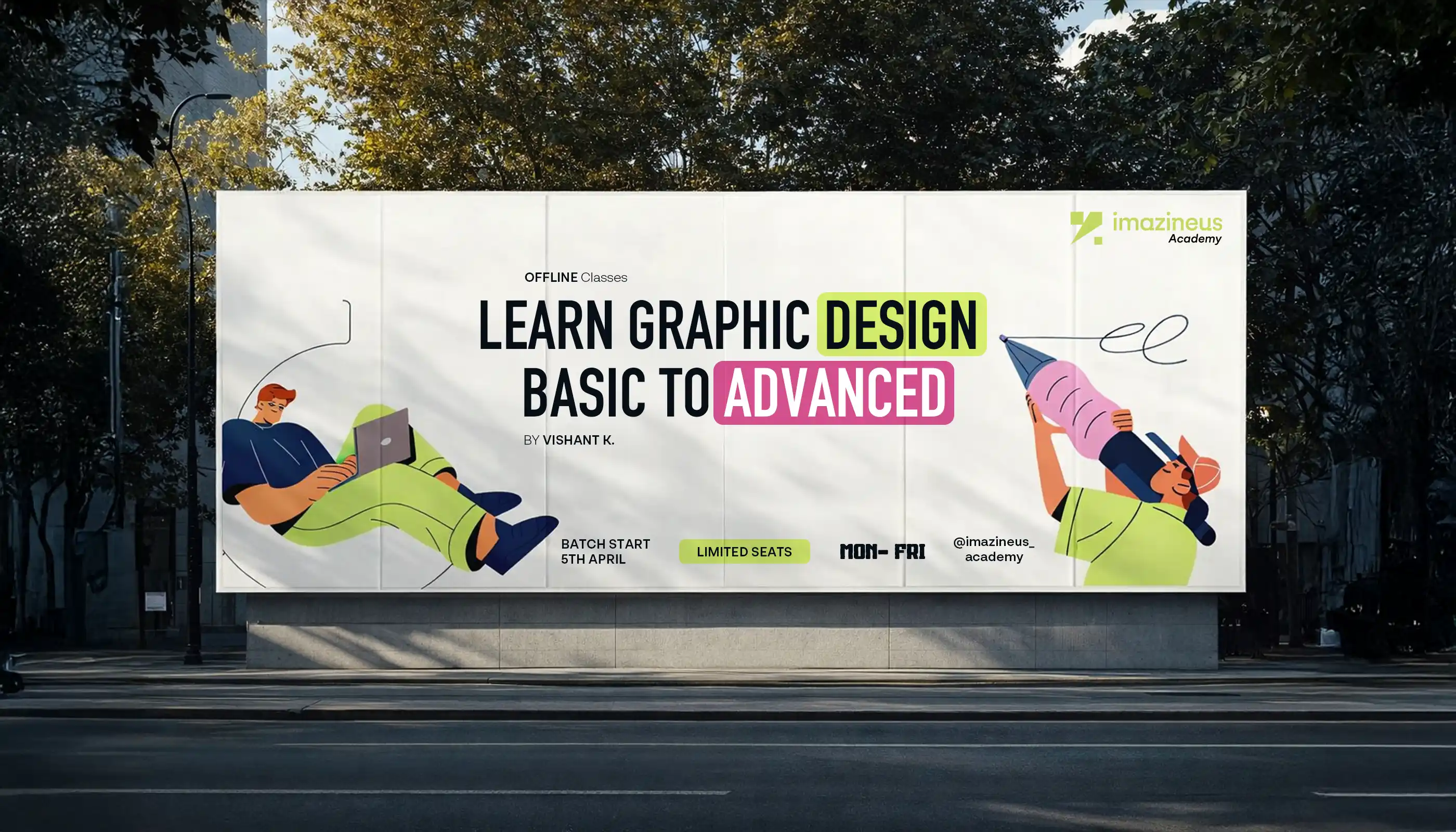 Imazine Us Academy home banner